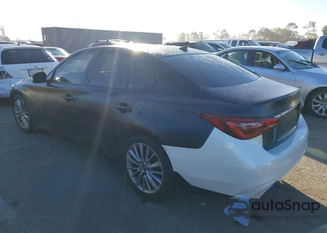 2021 Infiniti Q50 Luxe из США, поврежденный, VIN JN1EV7BP7MM704160